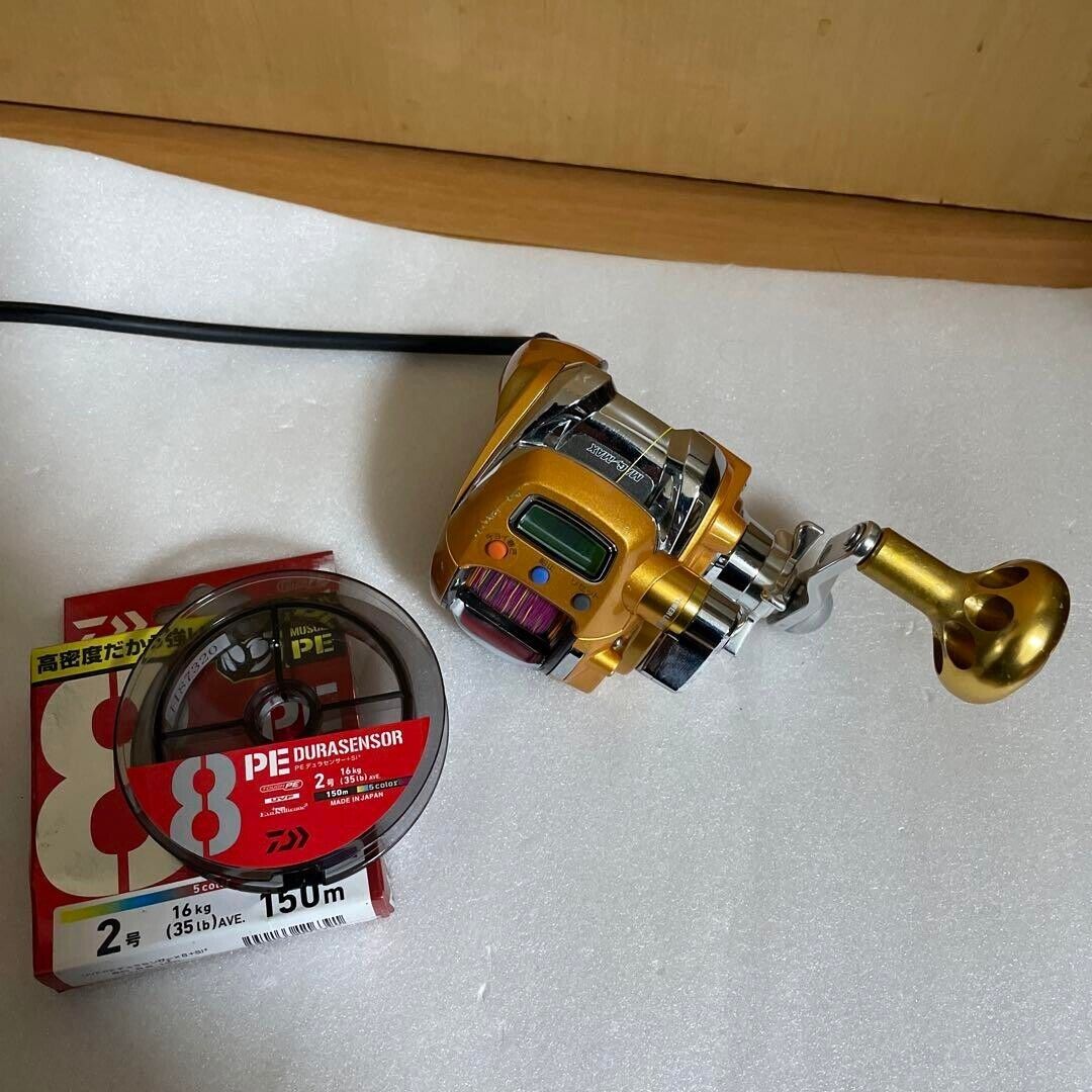 Daiwa SEABORG 150S Orange Electric Reel Right Handle Gear 4.8:1 F/S from Japan