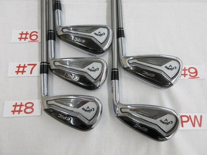 Callaway EPIC FORGED STAR Iron Set 5pcs 6-Pw Speeder EVOLUTION for CW from Japan