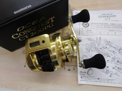 Shimano 18 OCEA CONQUEST CT 200 PG Right Handed Baitcasting Reel F/S from Japan