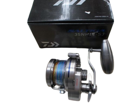 Daiwa 15 SALTIGA 35NHL-SJ Left Jigging Baitcast Reel Gear 6.4:1 F/S from Japan