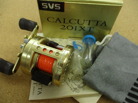 Shimano CALCUTTA 201XT L-H Baitcasting Reel Gear Ratio 5.1:1 F/S from Japan