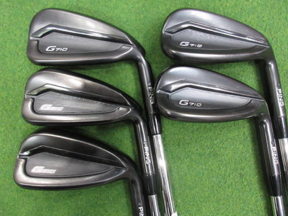 Ping G710 Black Iron Set 5pcs 6- 9/W Shaft N.S.PRO MODUS 3 TOUR120 from Japan