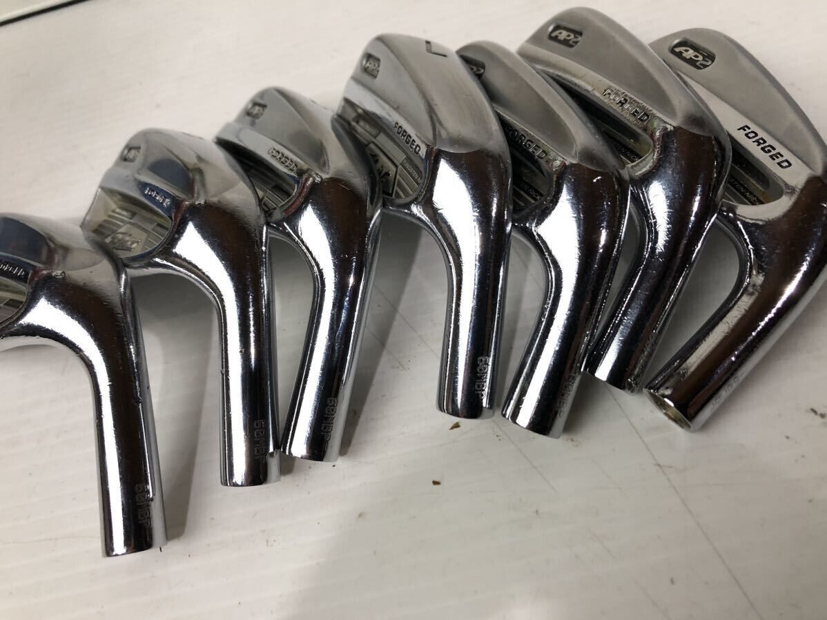 Titleist AP2 FORGED Iron Heads Set 7pcs 4i-Pw Heads Only F/S from Japan