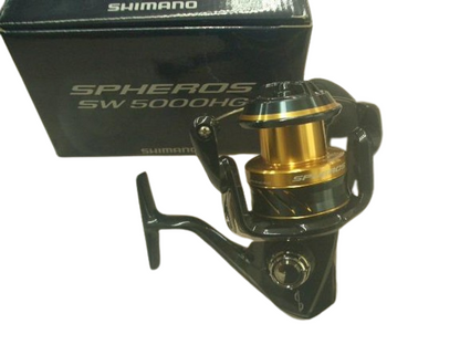 Shimano 21 SPHEROS SW 5000HG Spinning Reel 445g Gear Ratio 5.7:1 F/S from Japan