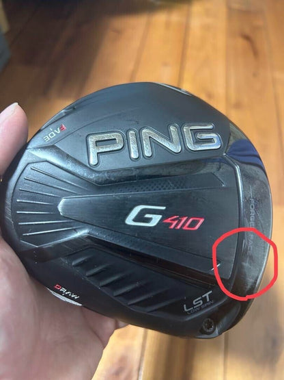 Ping G410 LST 9degree Driver Head Only w/Headcover and Wrench F/S from Japan