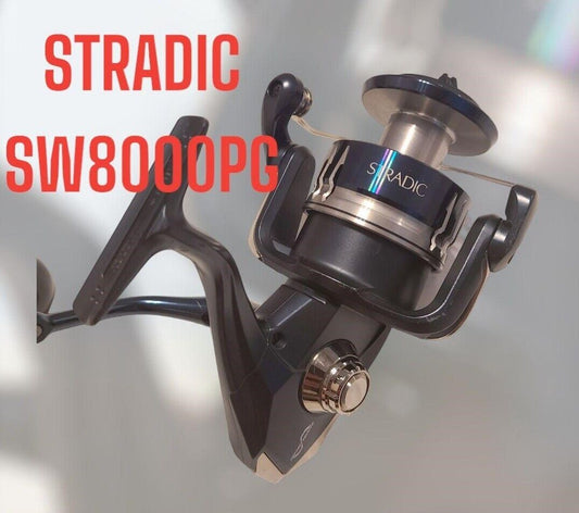 Shimano 20 STRADIC SW 8000PG Spinning Reel 650g Gear Ratio 4.9:1 F/S from Japan