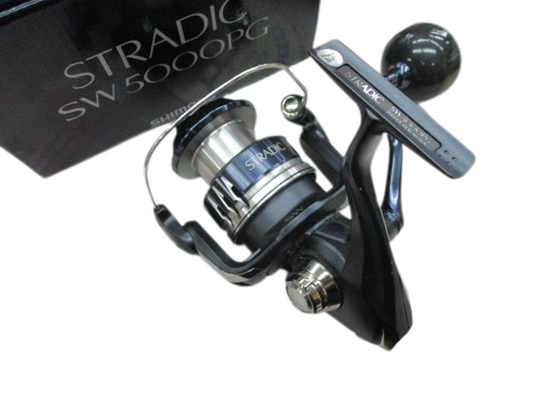 Shimano 20 STRADIC SW 5000PG Spinning Reel Gear Ratio 4.6:1 Black F/S from Japan