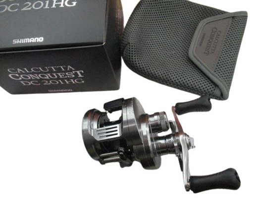 Shimano 20 CALCUTTA CONQUEST DC 201HG 6.2:1 LEFT Baitcasting Reel F/S from Japan