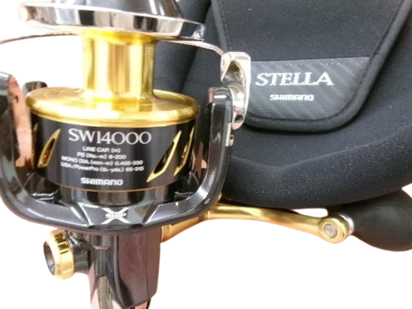 Shimano 19 STELLA SW 14000 XG Spinning Reel 675g Gear Ratio 6.2:1 F/S From Japan