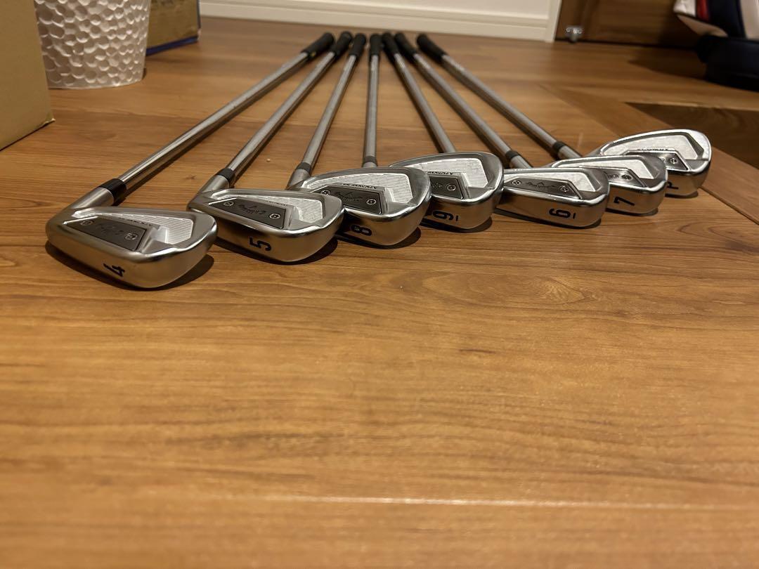 Callaway X FORGED CB 2021 Iron Set 7pcs 4-PW Stiff Dynamic Gold S200 from Japan