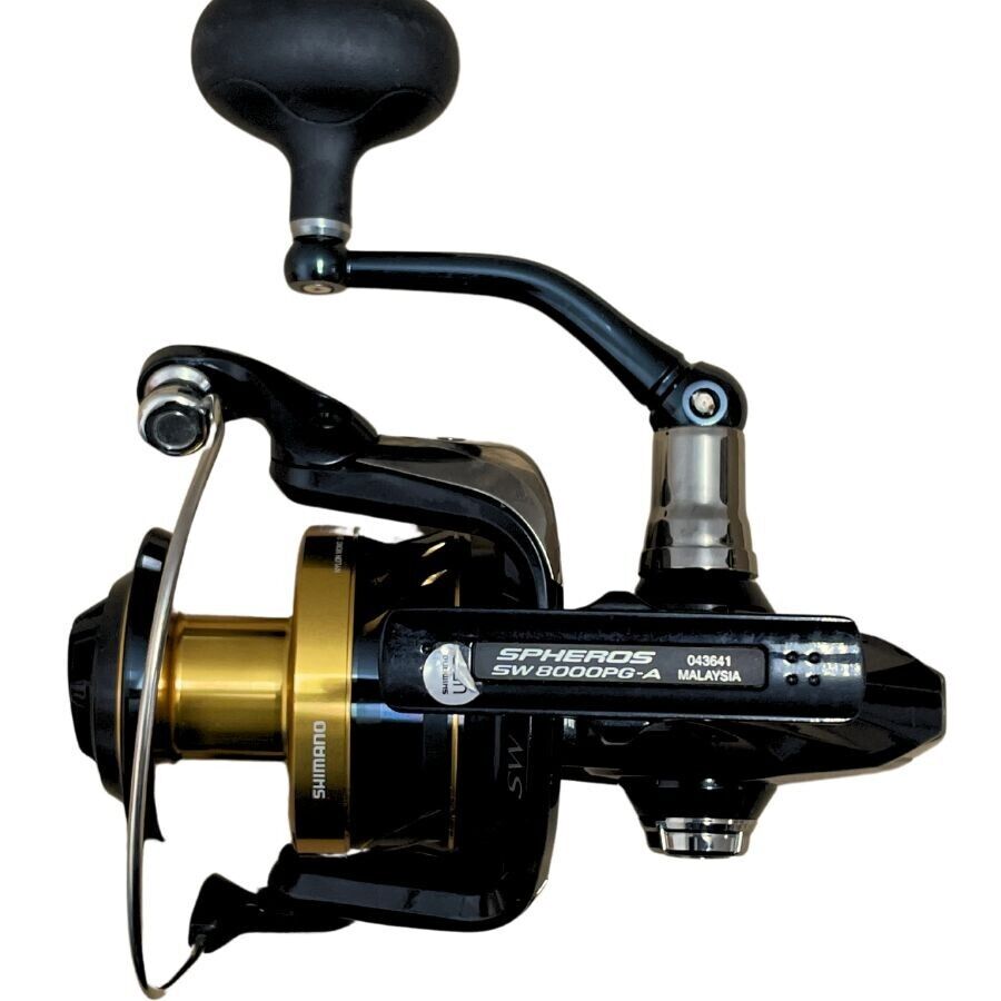 Shimano 21 SPHEROS SW 8000PG Spinning Reel 670g Gear Ratio 4.9:1 F/S from Japan