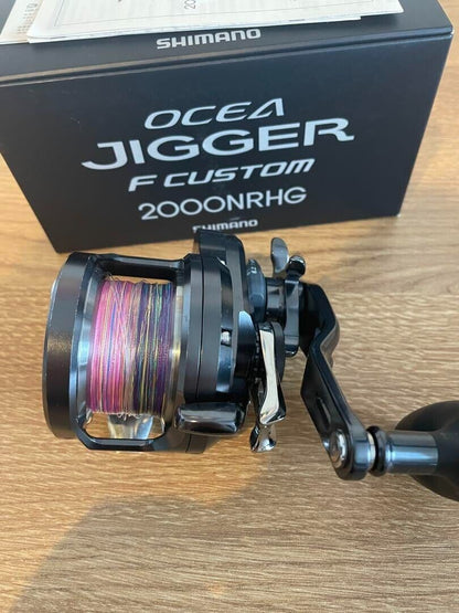 Shimano 19 Ocea Jigger F Custom 2000NRHG Right Handle Baitcast Reel F/S from JP