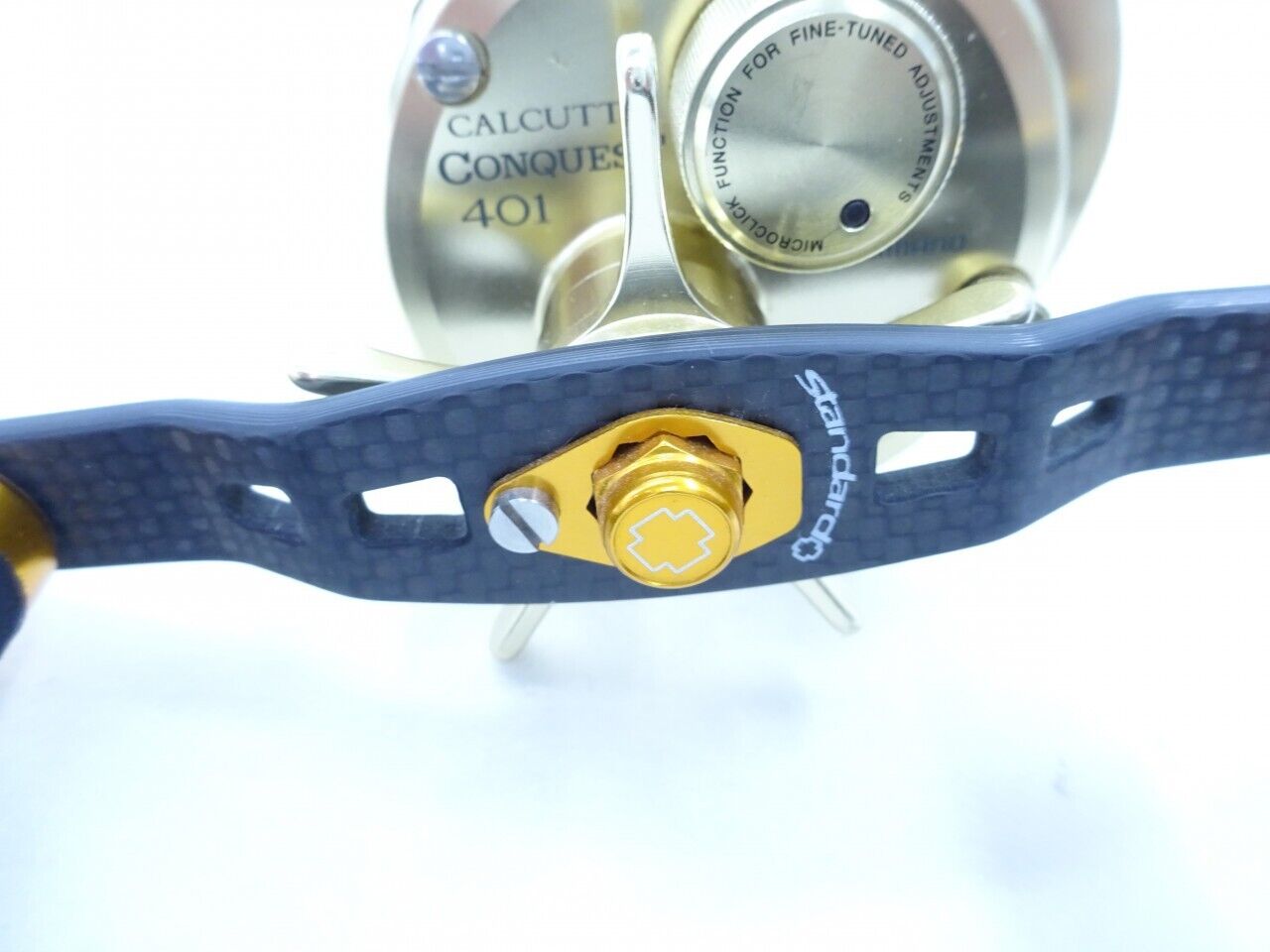 Shimano 03 CALCUTTA CONQUEST 401 Left Handle 5.0:1 Baitcast Reel F/S from JP