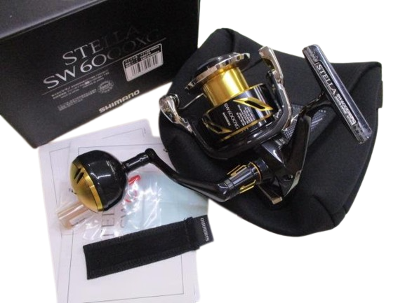 Shimano 20 STELLA SW 6000XG Spinning Reel 425g Gear Ratio 6.2:1 F/S from Japan