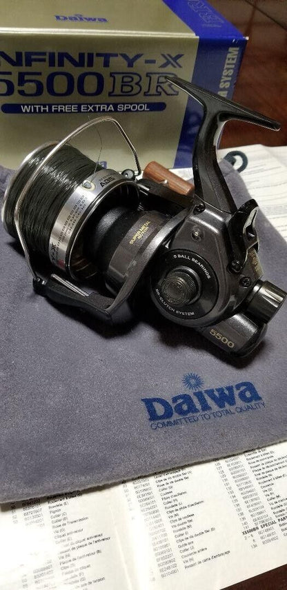 Daiwa -uk INFINITY X 5500 BR Spinning Reel Gear Ratio 4.2:1 27oz. F/S from Japan