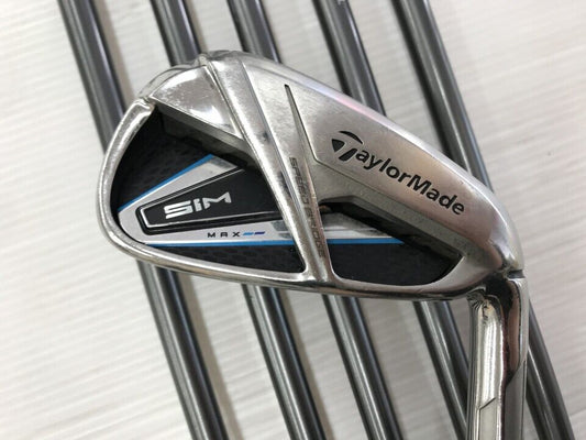 TaylorMade SIMMAX Iron Set 6-9,P,A 6pc TENSEI BLUE TM60 Flex S F/S from Japan