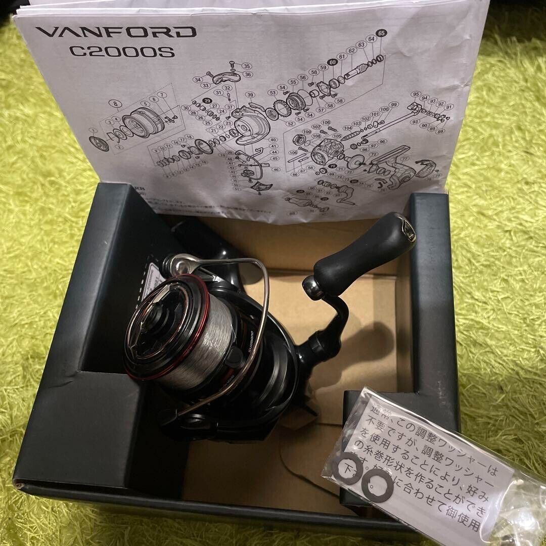 Shimano 20 VANFORD C2000SHG Spinning Reel Gear Ratio 6.1:1 150g F/S from Japan