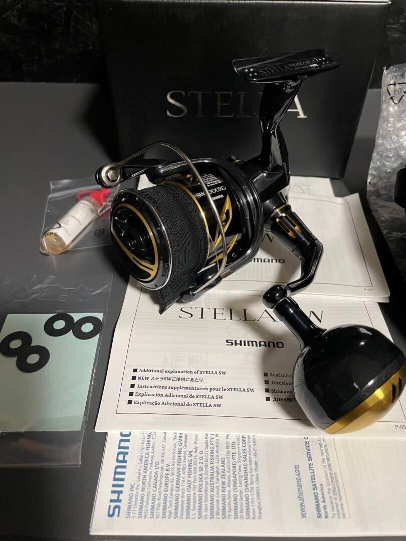 Shimano 20 Stella SW 4000XG Spinning Reel Gear Ratio 6.2:1 355g F/S from Japan