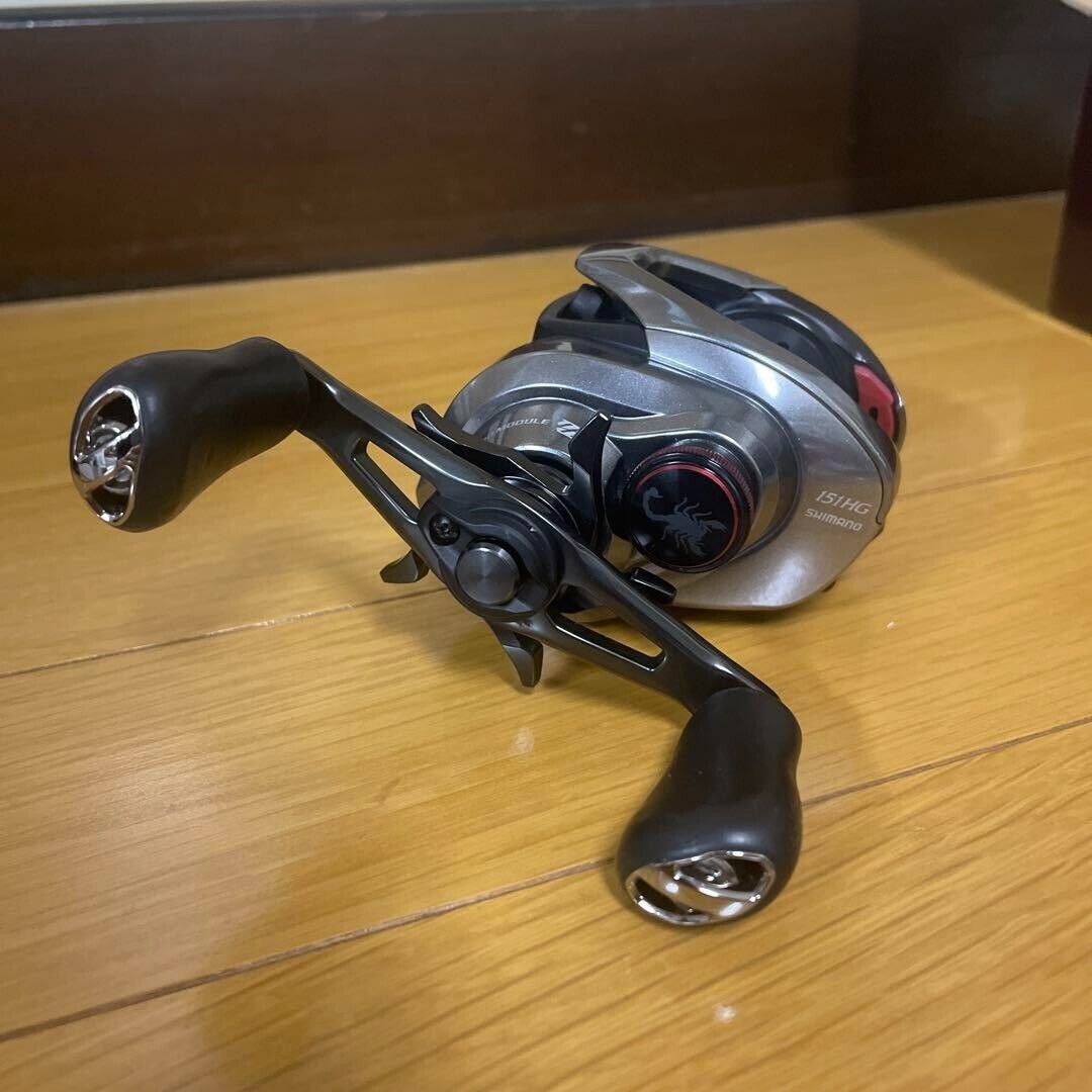 Shimano 21 SCORPION DC 151HG Baitcast Reel Left Handed Gear 7.4:1 F/S from JP