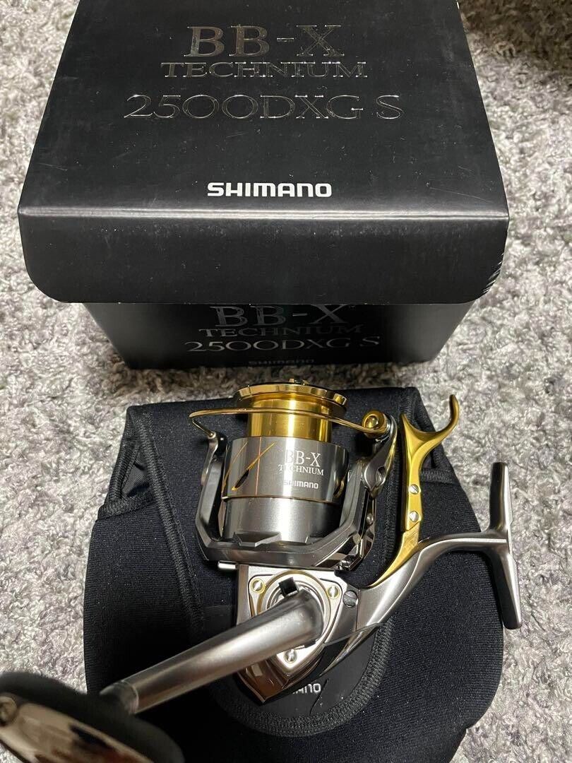 Shimano 15BB-X TECHNIUM 2500DXG S Spinning Reel Left Handle F/S from Japan