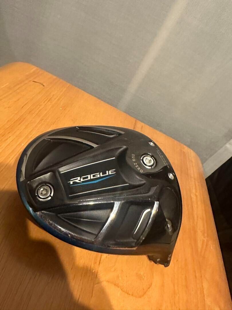 Callaway ROGUE SUB ZERO 9degree R-H Golf Driver Head Only F/S from Japan