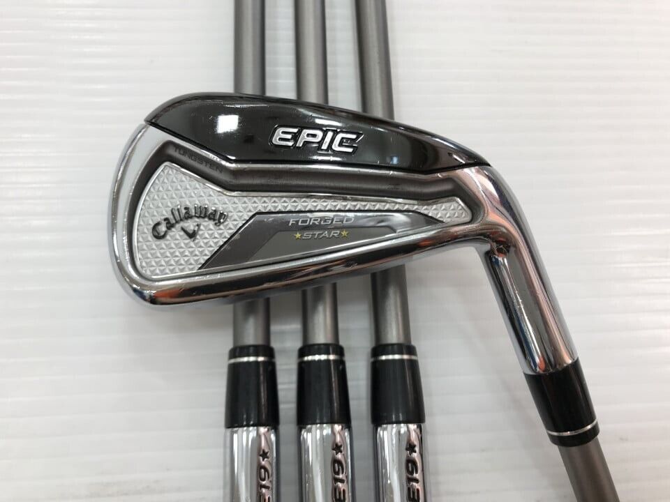 Callaway EPIC FORGED STAR Iron set 7-9 PW 4pcs Shaft Speeder EVOLUTION for CW