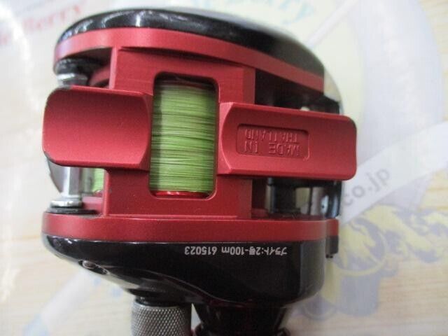 Daiwa SMAK RED TUNE 100HL Double Axis Reel Gear Ratio 6.5:1 F/S from J