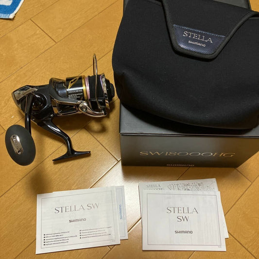 Shimano 20 STELLA SW 18000HG Spinning Reel 875g Gear Ratio 5.7:1 F/S from Japan