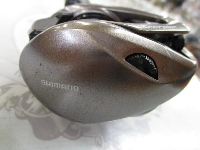 Shimano SCORPION BFS XG Left Handle Baitcast Reel Gear 8.2:1 F/S from JAPAN