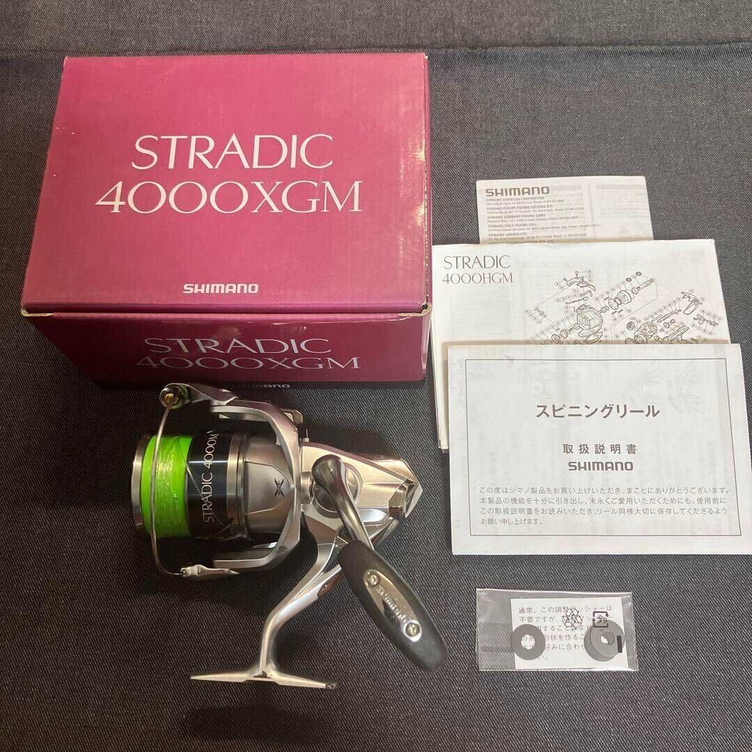 Shimano STRADIC CI4+ 4000XGM Spinning Reel 285g Gear Ratio 6.2:1 F/S from Japan