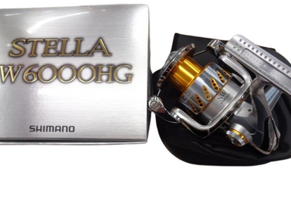 Shimano Spinning Reel 08 Stella SW6000HG 400g Gear Ratio 5.7:1 F/S from Japan