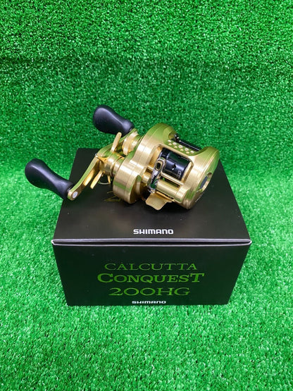 Shimano 21 CALCUTTA CONQUEST 200HG Right 6.5:1 Baitcasting Reel F/S from Japan