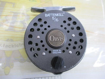 Orvis BATTENKILL Disc 5/6 Gunmetal Fly Fishing Reel with Case F/S from Japan