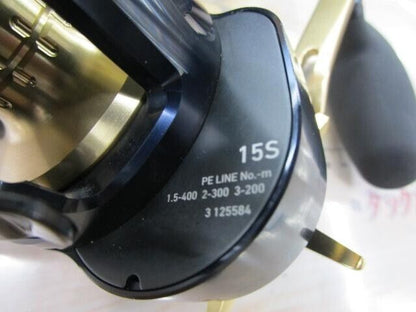Daiwa Baitcasting Reel 22 SALTIGA 15SL Gear Ratio 6.3:1 Weight 485g F/S from JPN