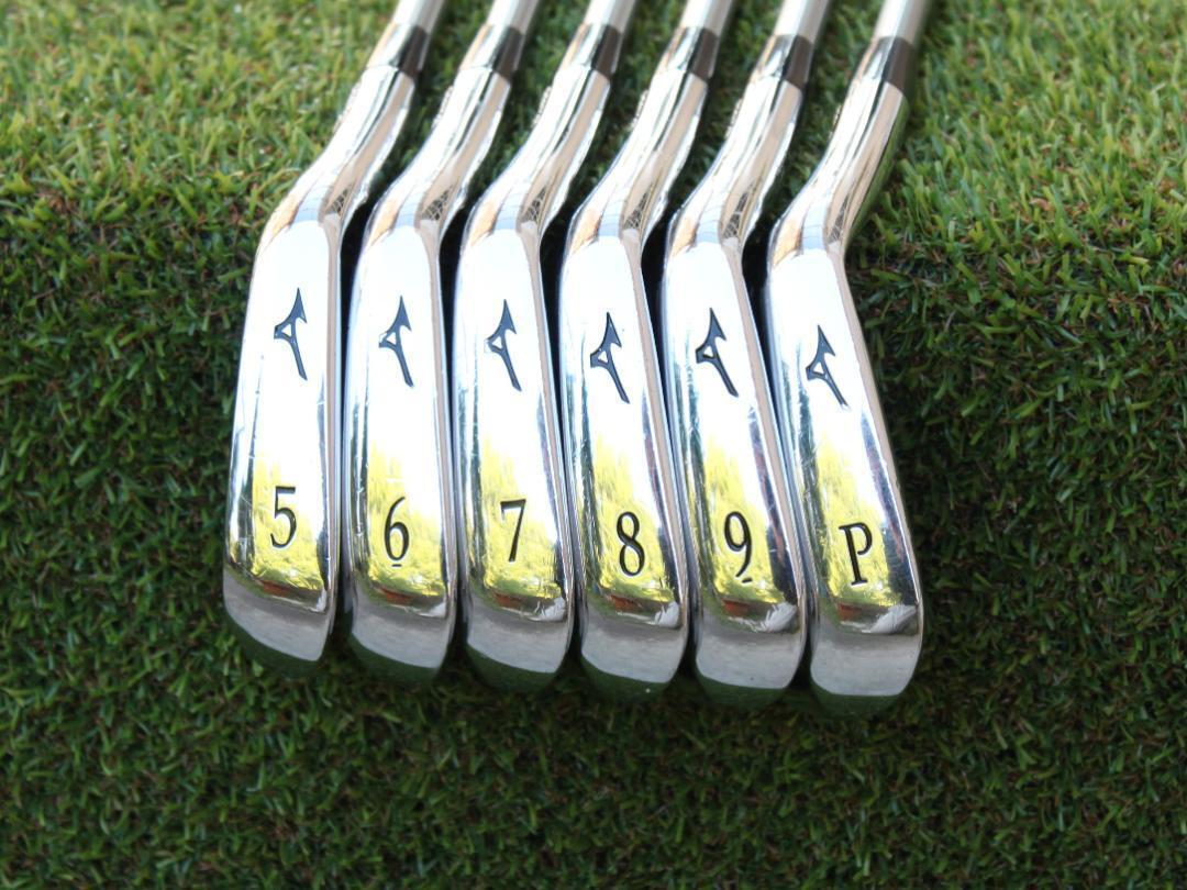 Mizuno MP-52 Iron Set 6pcs 5-PW Shaft Fujikura ROMBAX 5E09 TM-39 Left Handed