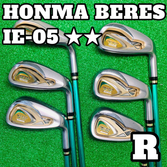 HONMA GOLF BERES IE-05 2STAR Iron Set 6pcs 7-Sw Flex-R ARMRQ ∞ 44 F/S from Japan