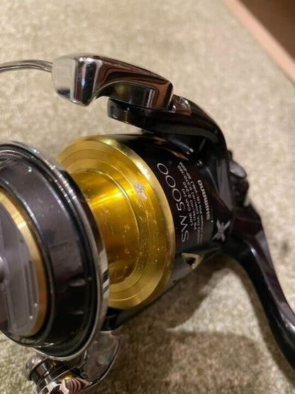 Shimano 20 Stella SW 5000HG Spinning Reel Gear Ratio 5.7:1 420g F/S from Japan