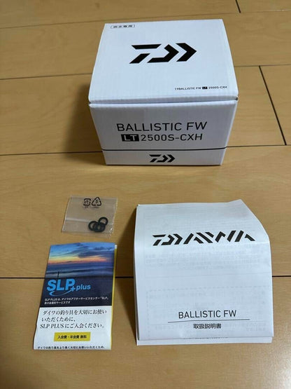 Daiwa 19 BALLISTIC FW LT2500S-CXH Spinning Reel Gear Ratio 6.2:1 F/S from Japan
