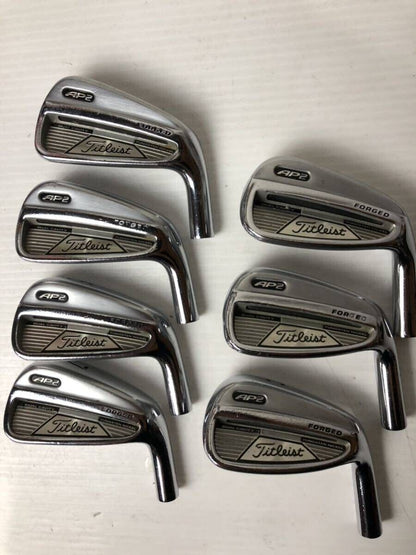 Titleist AP2 FORGED Iron Heads Set 7pcs 4i-Pw Heads Only F/S from Japan