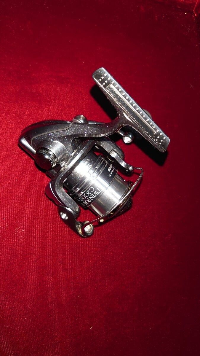 Shimano 08 TWIN POWER C2000S Spinning Reel Gear 5.0:1 Free Shipping from Japan