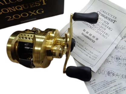 Shimano 22 CALCUTTA CONQUEST 200XG Right Handle Bait Reel Gear 7.5:1 F/S from JP