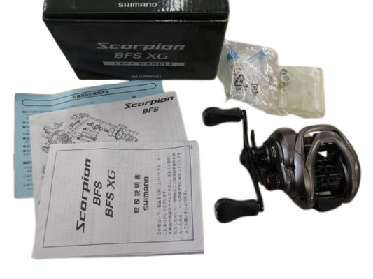 Shimano SCORPION BFS XG Left Handed Baitcast Reel Gear Ratio 8.9:1 F/S from JP