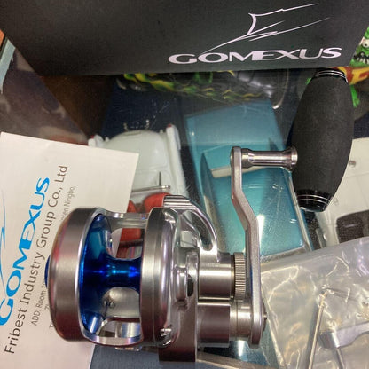 Gomexus SX450L Left Handle Jigging Reel 430g Gear Ratio 6.3:1 F/S from Japan