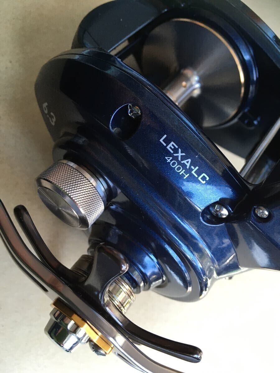 Daiwa LEXA-LC400H R-H Gear Ratio 6.3:1 Baitcasting Reel 471g F/S from Japan