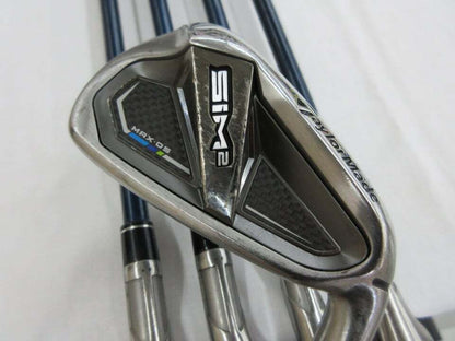 TaylorMade SIM2 MAX OS Iron Set 5pcs 6-P TENSEI BLUE TM60(SIM2) Right from Japan