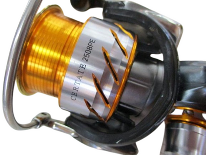 Daiwa 13 CERTATE 2508PE Spinning Reel Gear Ratio 4.8:1 Weight 235g F/S from JP