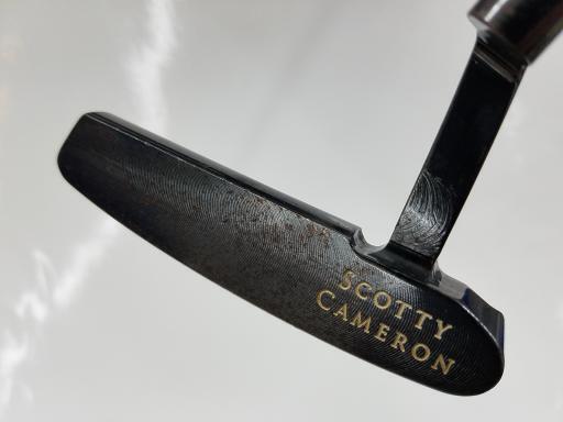 Scotty Cameron NEWPORT Gun Blue 1995 Putter 35" Micro Step w/ Cover from Japan