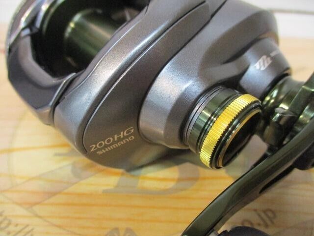 Shimano Baitcast Reel 22 Curado DC 200 HG Right Hand Gear 7.4:1 F/S from JP