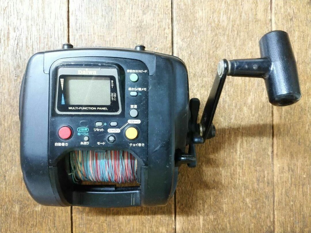 DAIWA Super Tanacom S600W Electric Fishing Reel Power Cable Right from Japan