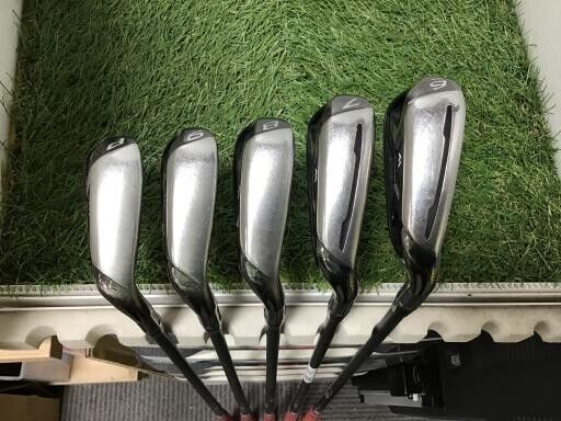 TaylorMade M2 6S Iron Set 6-PW 5clubs Re-shaft Right Handed F/S from Japan